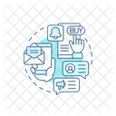 Messenger Interaction Social Media Icon