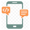 Messenger Message Code Icon