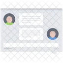 Messenger Interface  Icon
