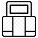 Umhangetasche Symbol