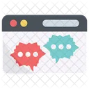 Messenger Website  Icon