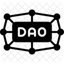 Dao Dezentralisiert Autonom Symbol