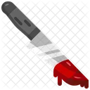 Blut Dolch Messer Icon