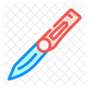 Messer Faltbar Stein Symbol