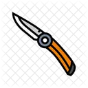 Messer Faltbar Stein Symbol