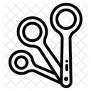 Messloffel Loffel Spulmittel Symbol