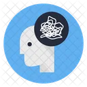 Messy Mind Head Icon