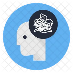 Messy mind  Icon