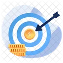 Objetivo financeiro  Icon