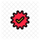 Meta Verifiziert Verifiziert Genehmigt Symbol