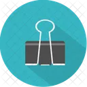 Metal Paperclip Business Icon