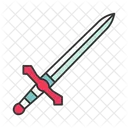 Metal Dagger Knight Sword Knife Sword Icon