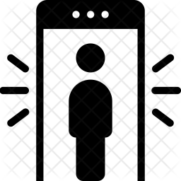 Metal Detector Icon Of Glyph Style Available In Svg Png Eps Ai Icon Fonts