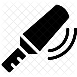 Metal Detector Icon Of Glyph Style Available In Svg Png Eps Ai Icon Fonts