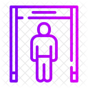 Metal Detector Gate Detector Icon