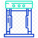 Metal Detector Gate Metal Scanning Gate Gate Icon