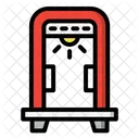 Metal Detector Security Gate Detector Icon