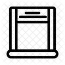 Metal Detector Security Check Scanner Icon