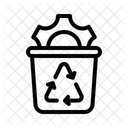 Metal Recycle Waste Icon