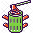 Metal Serra Corte Ícone