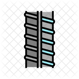 Metal Rebar  Icon