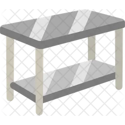 Metal Table  Icon