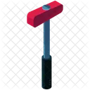 Metall Hammer Werkzeug Symbol