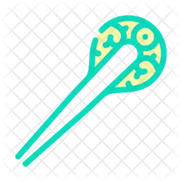 Metallic Pin  Icon