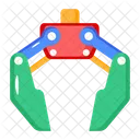 Metallurgy Crane Claw Machine Robotic Claw Symbol