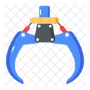 Metallurgy Hook Claw Machine Robotic Claw Symbol