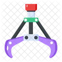 Metallurgy Hook Claw Machine Robotic Claw Symbol
