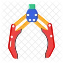 Metallurgy Hook Claw Machine Robotic Claw Symbol