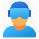 Avatar Metavers Realite Virtuelle Icône