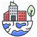 Metaverse city  Icon