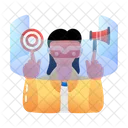 Metaverse Marketing Vr Technology Icon