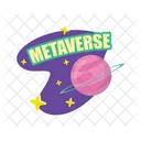 Metaverso Vr Avatar Icono