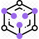 Metaverso D Conexao Ícone