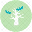 Meteo Lune Arbre Icon