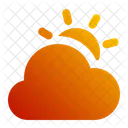 Meteo Soleil Nuage Icon