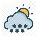 Soleil Meteo Nuage Icon