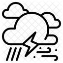 Conditions météorologiques extrêmes  Icône