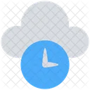 Meteo Nuages Heure Icon