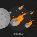 Meteor Rain Galaxy Icon