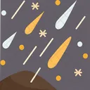 Meteor Shower  Icon