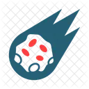 Meteorite Space Asteroid Icon