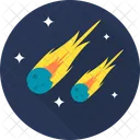 Meteoro Espacio Galaxia Icono