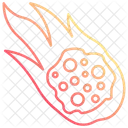Meteorito Espaco Asteroide Ícone