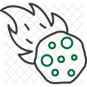 Meteoro Asteroide Cometa Ícone