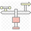 Meteorological Monitoring Hub Livestock Watering Icon