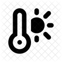 Meteorologie Sonne Temperatur Symbol